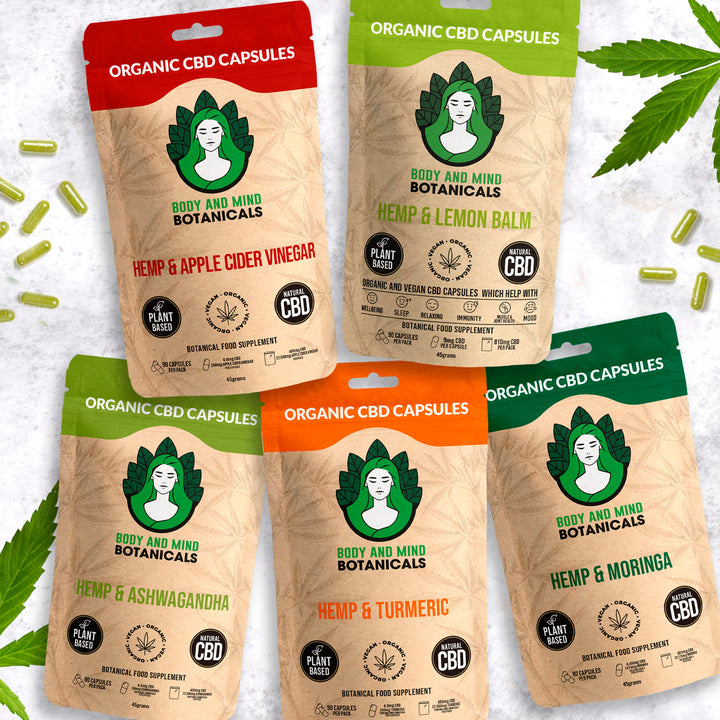 Body and Mind Botanicals luxury packaging